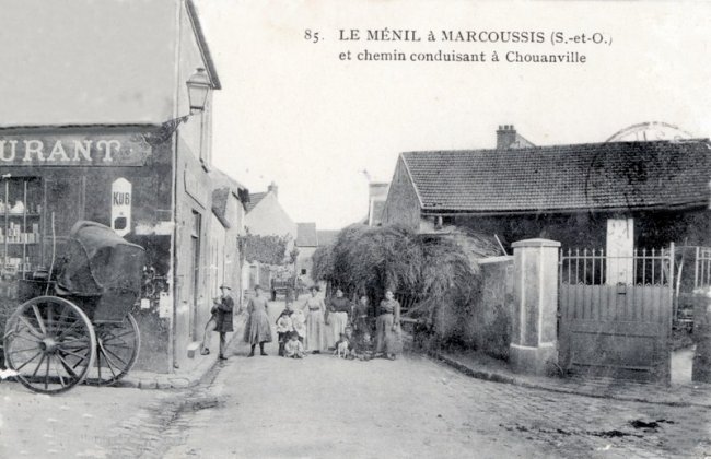 Le Mesnil chemin de Chouanville